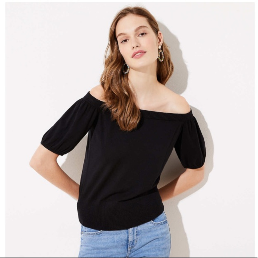 4 for $20 / NWT LOFT Off The Shoulder Sweater